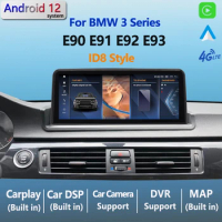 Android 12 Wireless CarPlay Andorid Auto Car Radio for BMW E90 E91 E92 E93 2005-2012 Multimedia Player GPS Navigation Screen