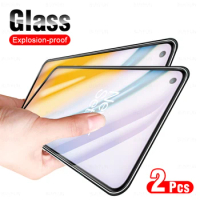 2PCS Tempered Glass For OnePlus Nord2 5G 6.43" Screen Protective Glass For 1+Nord 2 One Plus Nord2 Safety Protective Film Cover