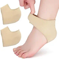 Repair Cushion Heel Cover Protectors Cracked Sleeve Heel Pads Cups Relieve Pain for Plantar Fasciitis Heel Spur Foot Care Skin