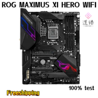 For ROG MAXIMUS XI HERO WIFI Motherboard 128GB PCI-E3.0 HDMI M.2 LGA 1151 DDR4 ATX Z390 Mainboard 100% Tested Fully Work