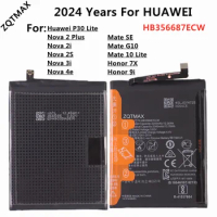 3340mAh HB356687ECW Phone Battery For Huawei Nova 2 plus 2i 3i 4e For Huawei P30 Lite G10 / Mate 10 Lite / Honor 7x 9i 20S