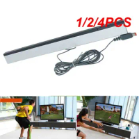 1/2/4PCS Game Accessories Wii Sensor Bar Wired Receivers IR Signal Ray USB Plug Replacement For WII/WIIU