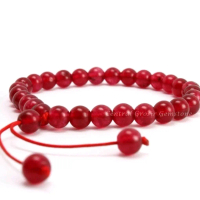 Gelang Aura Siam Merah Pria & Wanita Asli Tibet gelang giok china