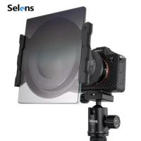 Selens Aluminum IR ND Filter Holder 58mm 62mm 67mm 72mm 77mm 82mm 86mm 95mm 105mm Filter Adapter Ring For 150mm Insert Filter