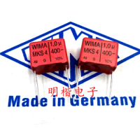 Free Shipping 5pcs/10pcs WIMA Germany capacitor MKS4 400V 1UF 1.0UF 400V 105 400V P=15mm