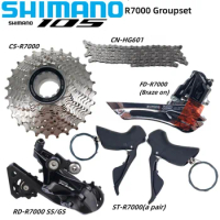 Shimano 105 R7000 Groupset Road Bike Bicycle Set CS-R7000 12-25T/11-34T/11-32T/11-30T/11-28T CN-HG601 ST-R7000 RD-R7000 FD-R7000