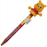 小熊維尼 全身造型 動動筆 原子筆 文具 日貨 迪士尼 維尼 正版授權J00011094