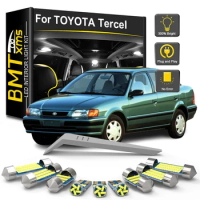 BMTxms LED Interior Light Bulb Kit For Toyota Tercel L10 L20 L30 L40 L50 1979-1995 1996 1997 1998 1999 Car Reading Dome Trunk