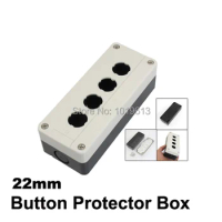 Control Station Push Button Protector Box 4 Switch 22mm