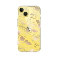 【KATE SPADE】iPhone 14 精品手機殼 金色年華(iPhone16 e/iPhone13可共用)