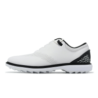 Nike 高爾夫球鞋 Jordan ADG 4 男鞋 白 黑 皮革 緩衝 抓地 爆裂紋 喬丹 運動鞋 DM0103-110