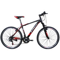 【KREX】KREX PIONEER V100 SHIMANO 21速 V夾 26吋 登山車(登山車 自行車)