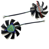 1 PCS Graphics Card Cooling Fan for ASUS GTX1060 PHOENIX FD9015U12D/PLA09215B12H Upgrade Accessories Parts