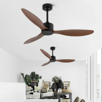 Nordic ceiling fan Hotel Industrial Villa electric fan simple household 42 inch American retro fan