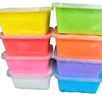 ARYA_SLIME SLIME ORIGINAL KOTAK 250ML - Slime Asli dalam Kemasan Kotak 250ML Warna-warni untuk Penga