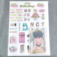 Jaehyun Photocard + Photo Holder Epoxy Sticker MD Baker House NCT 127