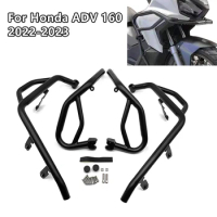 Fit for Honda ADV 160 ADV160 2022 2023 Frame Protection Bumper Motorcycle Accessories Engine Guard Highway Crash BarBars ADV 160