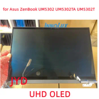13.3" for Asus ZenBook S 13 OLED UM5302 UM5302TA UM5302T LCD Display Panel lcd Touch Screen Digitizer complete assembly