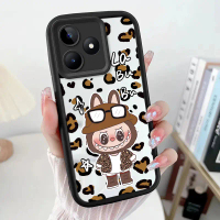 เคสโทรศัพท์พิมพ์ลายเสือดาว LABUBU สำหรับ Realme 9Pro,9 5G,NordCE2Lite,C35,Narzo50APrime,C53,NarzoN53
