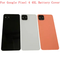 High Quality Battery Cover Housing Case with Camera Lens For Google Pixel 4 Pixel 4 XL Back Glass Cover Replacement