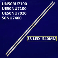 2 PCS LED backlight strip for Samsung UN50RU7100 UE50NU7100 UE50NU7020 50NU7400 BN96-45952A 45962A UN50NU7100 LM41-00564a 46034A