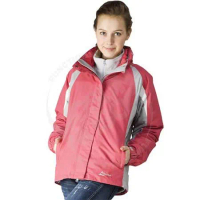 【意都美Litume】女款 防水透氣保暖外套.兩件式外套.夾克/Abletex+Primaloft/F7001 玫瑰紅