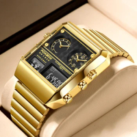 FOXBOX Watches Men LIGE Luxury Watch Brand Sport Quartz Wristwatch Waterproof Military Digital Clock Man Watch Relogio Masculino
