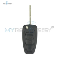 Remtekey 5WK50165 Flip key 2 button 434mhz FSK 4D63 chip HU101 blade for Ford Ranger 2011 2012 2013 2014 2015