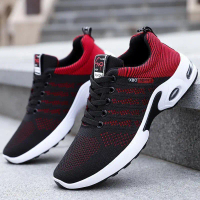Spring netted running shoes soft and light dad shoes