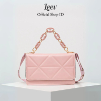 LEEV Valencia Mini Chain Sling Bag: Tas Selempang Wanita Import dengan Sentuhan Rantai Kulit