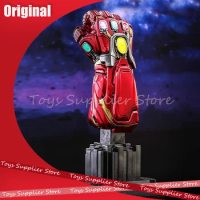 1/4 Hot Toys Avengers Alliance Anime Figure Iron Man Nano Gloves Action Figurine PVC Collection Model Doll Toys For Boy Gifts