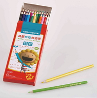 雄獅 CP-402 水性色鉛筆 (紙盒) (24色)