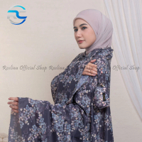 Roslina Mukena Traveling Mini Pouch Terkecil Parasit Korea Motif 2In1 Jumbo Preamium Cantik Dewasa