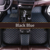 YUCKJU Custom leather car floor mat for Haval All Models H3 H4 H6 H1 H2 H7 H8 H9 H5 M6 H2S H6 coupe JOLION F7 F7X 2000-2021