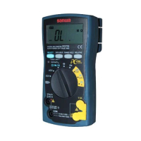 Sanwa PC773 Compact True RMS Multifunction Smart Digital Multimeter with Backlight Resistance/Capacitance/Frequency/Switch Test