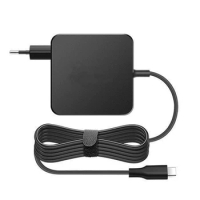 PD 65W USB C Power Adapter for Mac Book Pro, Dell Latitude, Lenovo, Huawei Matebook, HP Spectre, Acer Chromebook Laptops phone