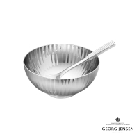 【Georg Jensen 官方旗艦店】BERNADOTTE 鹽碗與湯匙(餐具 湯匙)
