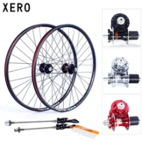 XERO Mountain bike wheelset 26 inch WTB rim CD92 Aluminum Disc brake 4 bearing 7-10speed 32H Sealed disc brake bicycle Wheels