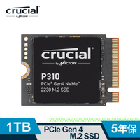 美光 Micron Crucial P310 1TB (Gen4 2230 M.2) SSD 固態硬碟 CT1000P310SSD2