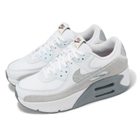 【NIKE 耐吉】休閒鞋 Air Max 90 LV8 女鞋 白 灰 厚底 增高 氣墊(HQ3456-191)
