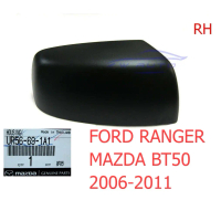 ศูนย์แท้ ข้างขวา ฝาหลังกระจกมองข้าง ฟอร์ด เรนเจอร์ มาสด้า BT50 2006 - 2011 ดำด้าน ฝาครอบกระจก ฝาหลัง