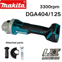 Makita DGA404 125MM Electric Goddess variable speed brushless Angle grinder Woodworking power tools For Makita 18V Battery