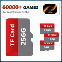 Super Console X3 Plus Game Card For Super Console X3 Plus Retro Game Console With 60000 Game For PSP/PS1/Sega Saturn/DC/MAME