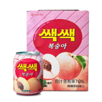 【Lotte】韓國樂天水蜜桃汁(238mlx12入)