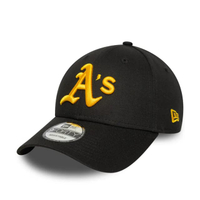 หมวกยูนิเซ็กส์ 9FORTY OAKLAND ATHLETICS SIDE PATCH สี BLACK