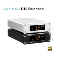 TOPPING D10B D10 Balanced USB DAC ES9038Q2M Decoder PCM384 DSD256 Analog/Digital Output Hi-Res Audio Receiver/Driver audirect
