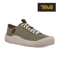 【TEVA】女帆布鞋 戶外兩穿式懶人鞋/休閒鞋/帆布鞋 後腳跟可踩 Terra Canyon 原廠(橄欖綠-TV1134369BTOL)