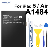 Nohon Battery For iPad 5 Air Battery 7800-8000mAh A1484 A1474 A1475 Bateria 0 Cycly + Tools For Apple iPad5 iPad Air 5 Batteries