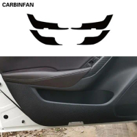Car Styling Side Door Inner Decal Anti-kick Protective Carbon fiber Flim Stickers For Mazda ATENZA 2017-2018