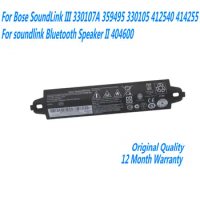 Original 359498 Battery For Bose SoundLink III 330107A 359495 330105 412540 414255 For soundlink Bluetooth Speaker II 404600